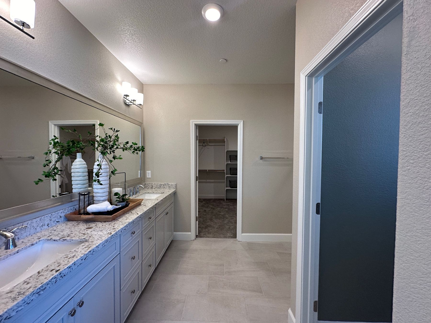 Repainted bathroom in Rocklin, California
